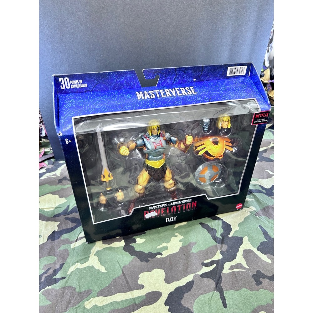 Mattel Masterverse MOTU Revelation Faker Action Figure Netflix Series 7 Inch